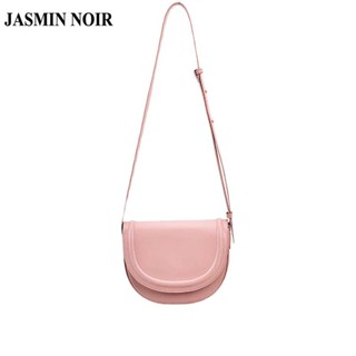 Jasmin NOIR กระเป๋าสะพายข้าง หนัง PU ลําลอง สําหรับผู้หญิง