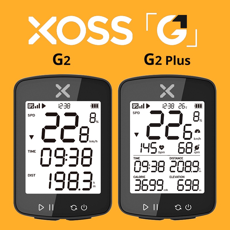 Xoss G2+ G2 PLUS เครื่องวัดความเร็ว GPS ไร้สาย กันน้ํา ANT+ Cadence Speed สําหรับรถจักรยาน MTB