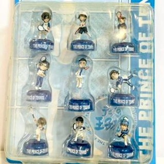 Seigaku Tennis Club Set ของแท้ JP - Bottle Cap Collection [โมเดล Prince of Tennis] (9 ตัว)