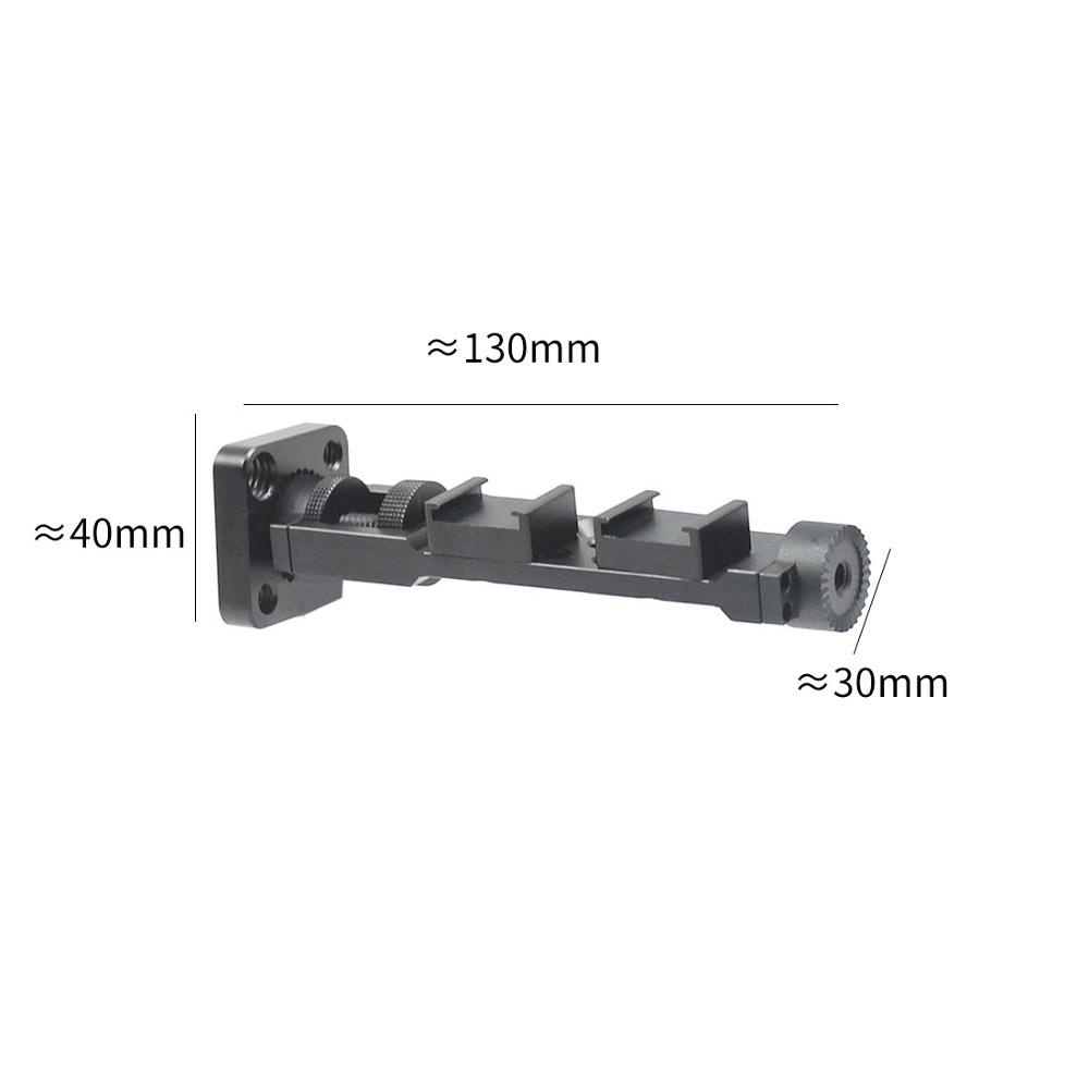 Feichao แขนต่อขยายกล้อง อะลูมิเนียม และเมาท์ขาตั้ง สําหรับ DJI OSMO Mobile 2 DJI OSMO Pro Smooth 4