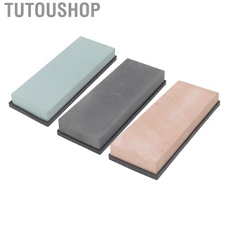 Tutoushop Professional Whetstone Set  Sharpening Stone Kit For Chef&amp;apos;s  Scissor