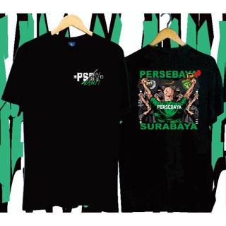 เสื้อยืดแขนสั้น พิมพ์ลาย Persebaya WANI SUPPORTER Distro สําหรับผู้ชาย