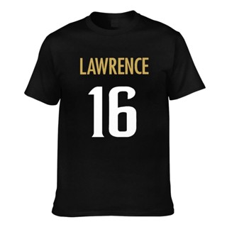 GILDAN ลูกฟุตบอล Trevor Lawrence คุณภาพดี #16 เสื้อยืด ผ้าฝ้าย พิมพ์ลาย Jacksonville (1)