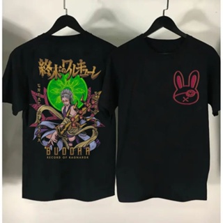 hot💥 บันทึก Ragnarok เสื้อยืด Harajuku Anime Cool พระพุทธรูปพิมพ์แฟชั่นฤดูร้อนแขนสั้นฤดูร้อนเสื้อยืดผู้ชายผู้หญิง 👕