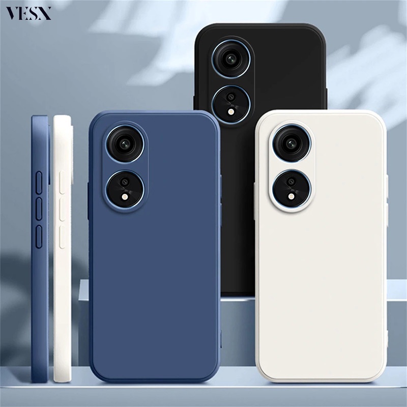 เคสโทรศัพท์ซิลิโคนทรงสี่เหลี่ยมสําหรับ สําหรับ OPPO Reno 12 11 10 8T 8Z 8 Pro Plus Reno8 Pro+ 4G 5G 2024