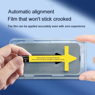 กระจกนิรภัยสำหรับ for iPhone 13 11 17 pro max Case iPhone 11 15 16 pro max 14 12 pro max 6 7 8 Plus XR XS ฟิล์มอัตโนมัติ