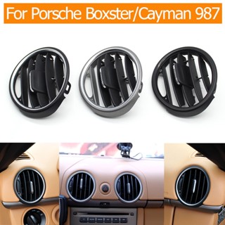 แผงแดชบอร์ดช่องแอร์รถยนต์ ด้านหน้า AC สําหรับ Porsche Boxster Cayman 987 2006-2012 987552131