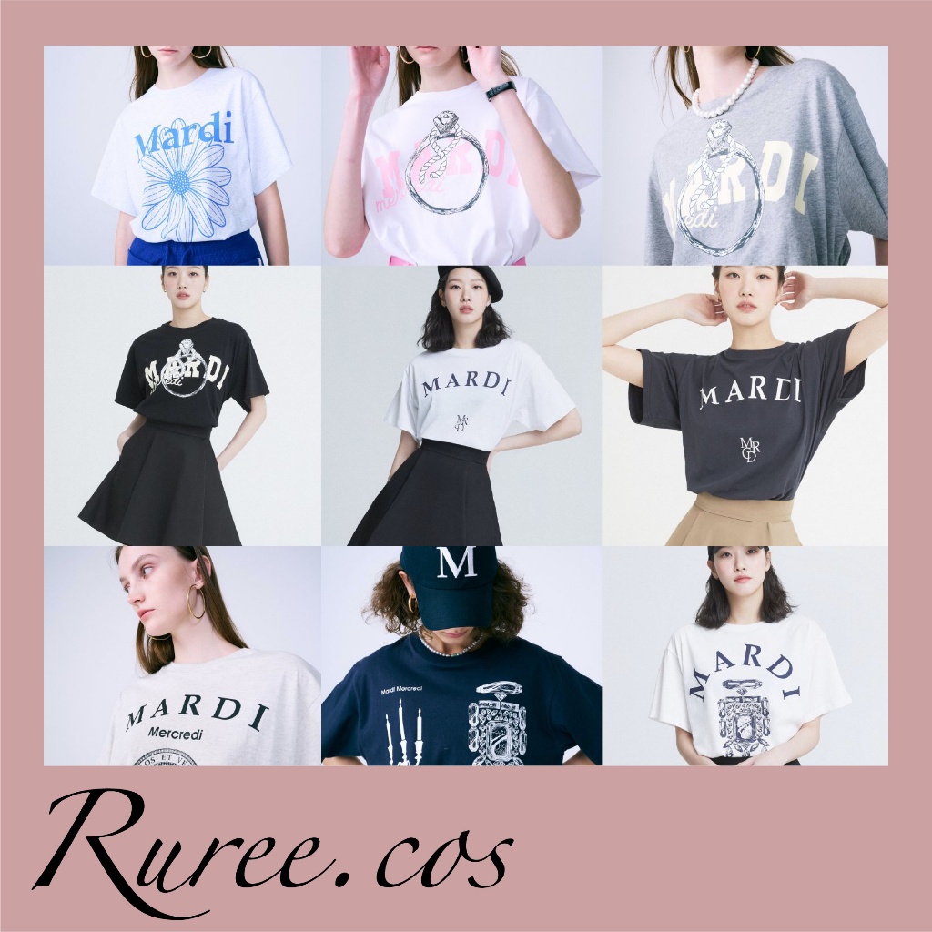 [พร้อมส่ง/ของแท้] Mardi Mercredi - Tshirt