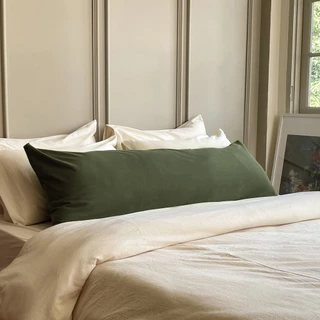 ปลอกหมอนบอดี้ Solstice Home สีพื้น ปลอกหมอนยาว ผ้าฝ้ายสไตล์ญี่ปุ่น - มินิมอล Body Pillowcase ทำจากผ้าฝ้าย 100%