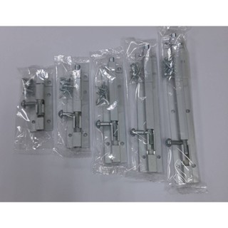 กลอนอลูมีเนียม OSAKA ขนาด 2" 3" 4" 5" 6" 8" (จำหน่ายยกกล่อง ราคารวมแวท) ของแท้100% กลอนประตู กลอนหน้าต่าง กลอนห้องน้ำ...