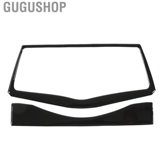 Gugushop Screen Cover Trim Piano Black Rounded Edges Rust Proof Lightweight Fit For NISSAN 370Z Z34 2009-Present