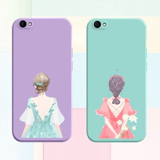 เคส VIVO Y22 Y22S Y30 Y30i Y50 Y35 Y65 Y66 Y67  เคสโทรศัพท์ ซิลิโคนเหลว เคสนิ่ม CSF_B1_A