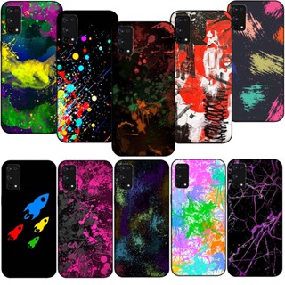 เคสโทรศัพท์มือถือซิลิโคน TPU แบบนิ่ม ลาย AM128 อนิเมะ Paint splatter สําหรับ Realme 11 Pro 11 Pro+ Narzo N53 C33 2023