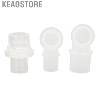 Keaostore Resuscitator Connector  Safe Portable Professional Plastic Cardiopulmonary Resuscitation Elbow  for Outdoors for Women