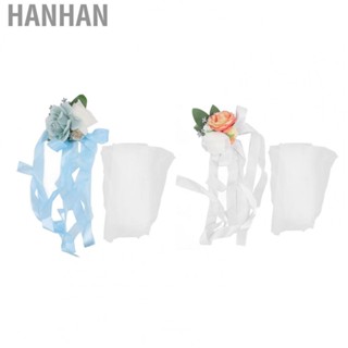 Hanhan Wedding Chair Flower Decorations Stylish Chair Back Flower for Party