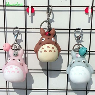 BLUEVELVET Totoro Keychain Fashion Gifts Creative Bag Pendant Kawaii Figure Kitten Cat Key Chain