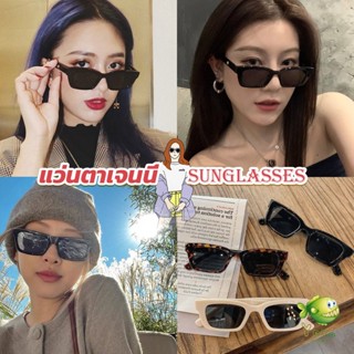 YOYO แว่นตากันแดด เลนส์ทรงสี่เหลี่ยม  unisex สำหรับสตรี Sunglasses