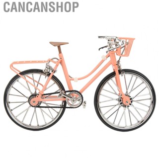 Cancanshop Bike Model Easy Assembly Bike Ornament for Desktop Decoration for Gift