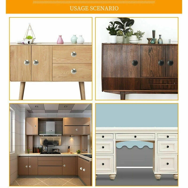 เปลี่ยนเฟอร์นิเจอร์เครื่องมือฮาร์ดแวร์ประตูสแตนเลสเฟอร์นิเจอร์ลูกบิดประตูตู้เสื้อผ้าลิ้นชักดึงที่ทันสมัยเรียบง่ายรอบตู้จับ - รูปที่ 7