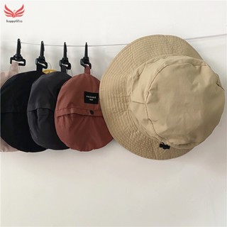 【พร้อมส่ง】หมวกบักเก็ต หมวกเดินป่า พับได้ พร้อมสายคล้อง ผ้าหนา กันน้ํา พับได้ พร้อมที่แขวนกระเป๋า