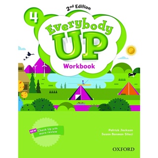 Bundanjai (หนังสือเรียนภาษาอังกฤษ Oxford) Everybody Up 2nd ED 4 : Workbook (P)