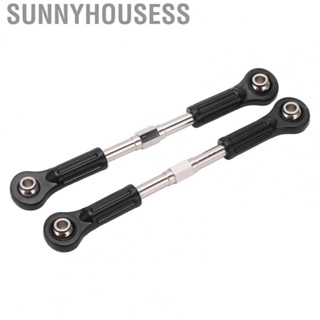 Sunnyhousess Metal Linkage Pull Rod  1/10 Metal Steering Tie Rod  Collision Wear Resistant  for 1/10 RC Car