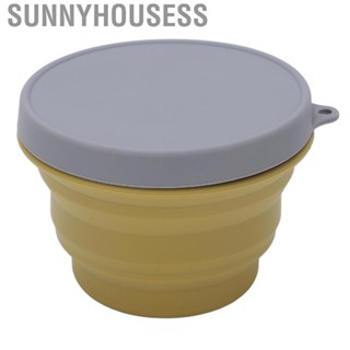 Sunnyhousess Backpacking Bowl  Collapsible Bowl Stable  for Hiking