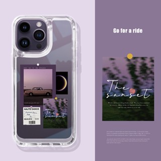 เคสซิลิกาเจล ลายพระอาทิตย์ตก สําหรับ Xiaomi mi 12 13 12x 12s pro
