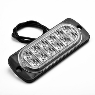 ⚡READYSTOCK⚡Accessories Replacement Kit 12LED Car Truck Warning Fog Working Working Light