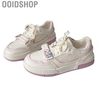 Ooidshop Skate Shoes  Pink Board Shoes Non Slip Sole Cute Cartoon  Comfortable Lining  for School