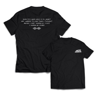 เสื้อยืด พิมพ์ลาย Artic MONKEYS I WANNA BE YOURS สําหรับผู้ชาย