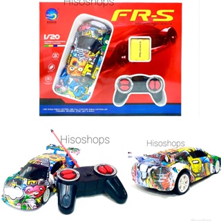 FR-S Radio control famous racing car รถบังคับแนวสปอต รถลายกราฟฟิตี้ทั้งสวยและดูหรู สีสันสดใส แถมถ่านชาร์จ