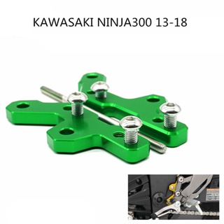 ที่พักเท้าด้านหลัง อุปกรณ์เสริม สําหรับรถจักรยานยนต์ Kawasaki NINJA250 NINJA300 NINJA 250 300