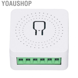 Yoaushop Smart  Switch  Power Off Memory Energy Saving  Control Breaker AC100‑240V Share Function  for Household Use