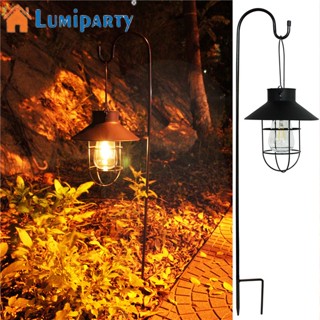 Lumiparty โคมไฟทังสเตน พลังงานแสงอาทิตย์ กันน้ํา สไตล์เรโทร สําหรับแขวนตกแต่งสวน ลานบ้าน