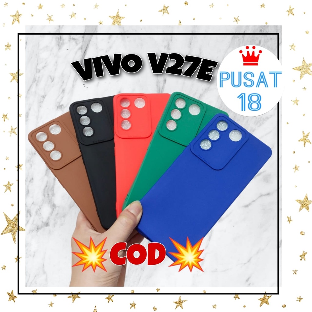 [CENTER 18] เคส VIVO V27E V27 5G SOFTCASE PRO CAMERA VIVO V27E // V27 5G