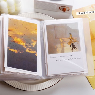 40 แผ่น อัลบั้มรูปภาพ ขนาด A6 กันน้ํา จุของได้เยอะ สีโปร่งใส…