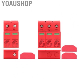 Yoaushop Surge Protective Device  Voltage Surges Arrester Wide Application Good Bearing   for Factory