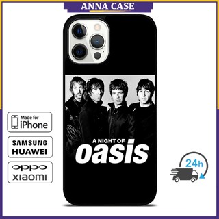 เคสโทรศัพท์มือถือ ลาย Oasis 1 สําหรับ iPhone 14 Pro Max 13 Pro Max Samsung Galaxy Note10+ S21Ultra