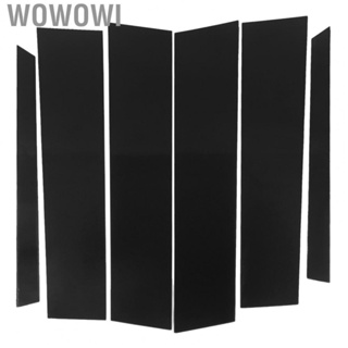 Wowowi Window Pillar Trim  Adhesive Installation Door Window Pillar Trim  for Vehicle
