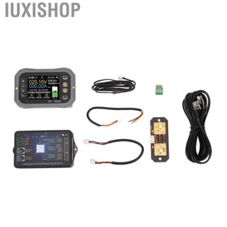 Iuxishop 0‑120V Low Power Consumption Voltmeter Coulometer with Shunt for RV Car