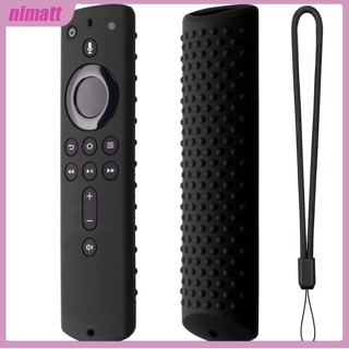 Ni เคสซิลิโคน กันลื่น กันกระแทก สําหรับรีโมตคอนโทรล Amazon Fire Tv Stick 4k 5.9 นิ้ว 2018