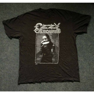 แผ่นดิน  เสื้อยืดคอกลม แขนสั้น ลาย Ozzy Osborne Last Bloody Show World Tour 90S คุณภาพสูง สร้างสรรค์ สําหรับผู้ชาย ใส่ออ