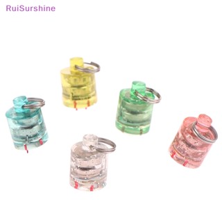 Ruisurshine โคมไฟ LED ทรงกระบอก ขนาดเล็ก สําหรับตกปลา 1 ชิ้น