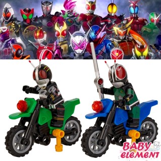 โมเดลฟิกเกอร์ รูปซูเปอร์แมน Kamen Rider RX 2 แบบ สีดํา DIY ของเล่นสําหรับเด็ก