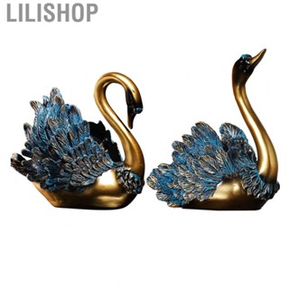 Lilishop Swan Statue  Modern Fine Workmanship Swan Ornament  for Study