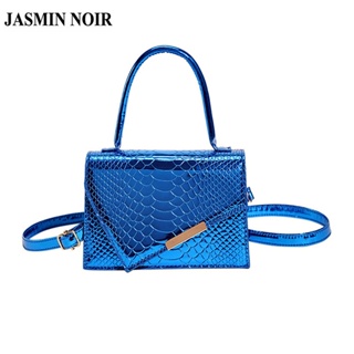 Jasmin NOIR กระเป๋าถือ กระเป๋าสะพายไหล่ หนังจระเข้ ขนาดเล็ก แฟชั่นสําหรับสตรี