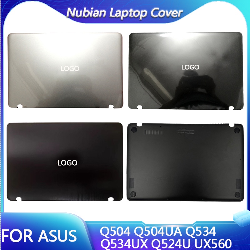 แล็ปท็อปใหม่ปกหลัง LCD สําหรับ ASUS Q504 Q504UA Q534 Q534UX Q524U UX560 Oringinal Touch แล็ปท็อปเงิน