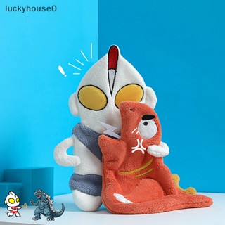 Luckyhouse0^^ ผ้าขนหนูไมโครไฟเบอร์ ลายการ์ตูน ประสิทธิภาพสูง สําหรับทําความสะอาดห้องครัว ห้องน้ํา