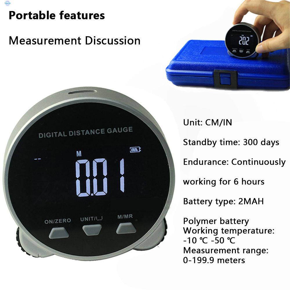 Digital Ruler With Electronic Metric Tape / Digital Ruler Type C / Rechargeable Length / Measuring T